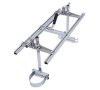 Scie portable - Moulin à tronçonneuse réglable en aluminium - Épaisseur de coupe : 1,2 à 30 cm - Avec sac à outils - Pour les propriétaires de maison, les travailleurs du bois et les menuisiers pour