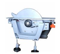 Scie Radio Domestique Portative For Le Travail Du Bois De 8 Pouces, 2200W, Scie Circulaire À Puce Rabattable, Machine De Découpe Et De Rainurage Forte Puissance