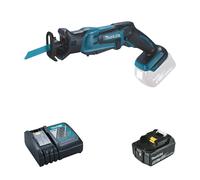 Scie récipro 18V DJR183Z + 1 batterie BL1850B 18V 5 Ah + 1 chargeur rapide DC18RC MAKITA
