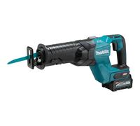 Scie sabre récipro 40 v xgt + 2 batteries 2,5Ah + chargeur rapide + coffret Makita JR001GD201