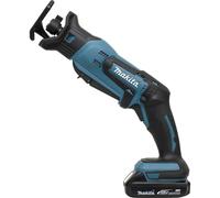 Scie récipro MAKITA 18V Li-Ion 1.5Ah Livrée avec 2 Batteries en Coffret - DJR183RYJ