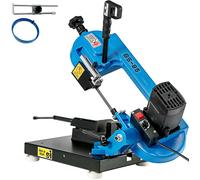 Scie Ruban Métaux Scie à Ruban-VEVOR-1000W -Adaptée pour Les Chantiers pour Couper du Bois/Du Verre/Du Métal