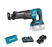 Makita DJR360PT2 Scie sabre à batteries 36V (2x 18V) Li-Ion set (2x batterie 5,0Ah) dans coffret - changement rapide - variable