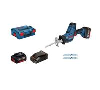 Scie sabre Bosch Professional GSA 18V-LI C + 2 batteries 4,0Ah + L-BOXX - 06016A5006