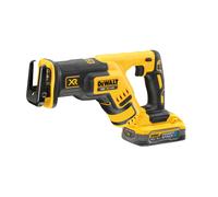 Scie sabre compacte XR 18 V 5 Ah Li-Ion Brushless - POWERSTACK - DCS367H2T-QW - DEWALT