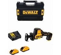DeWalt Scie sauteuse compacte DCS369P2 Brushless 18V XR – 2x 5,0 Ah en coffret TSTAK