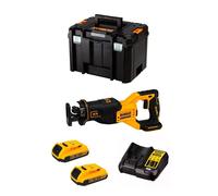 Scie Sabre DeWALT DCS382D2T (2 x 2 0 Ah + DCB107 + TSTAK VI)