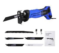 Scie sabre électrique puissante 900 W, 240 V, vitesse variable, changement de lame sans outil, vitesse variable et bouton de verrouillage, 5 lames incluses