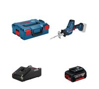 Scie sabre GSA 18 V-LI C + 1 batterie GBA 18V 4 Ah + 1 chargeur GAL 18V-40 BOSCH