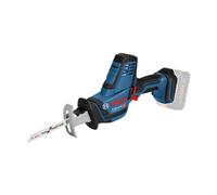Bosch Professional 18V System scie sabre sans-fil GSA 18 V-LI C (version Compact, 3 lames de scie sabre, sans batterie ni chargeur, dans L-BOXX)