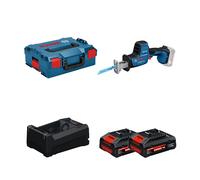 Scie sabre GSA 18V-24 + 2 Batteries EXPERT 4 Ah + 1 Chargeur GAL 12V/18V-80 BOSCH