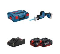 Scie sabre GSA 18V-24 + 2 batteries GBA 18V 4 Ah + 1 chargeur GAL 18V-40 BOSCH