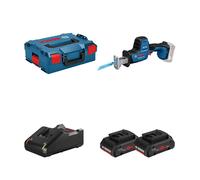 Scie sabre GSA 18V-24 + 2 batteries ProCore 18V 4 Ah + 1 chargeur GAL 18V-40 BOSCH