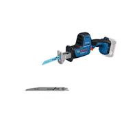 Bosch PRO Scie sabre GSA 18V-24 | Scie sabre compacte pour des coupes faciles même dans les endroits difficiles d’accès GSA 18V-24, 2 lames, carton