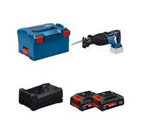 Scie sabre GSA 18V-28 + 2 Batteries EXPERT 4 Ah + 1 Chargeur GAL 12V/18V-80 BOSCH