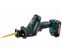 Scie sabre METABO SSE 18 LTX 2 x 2,0 Ah Li-Power, ASC 55, coffret - 602266500