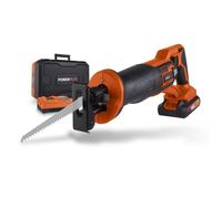 Scie Sabre - POWERPLUS - POWDP25110 - Batterie - Sans fil - Orange