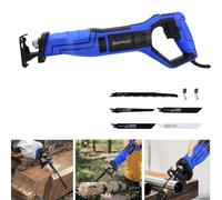 Scie sabre professionnelle 900 W avec lame de scie pour bois, métal, scie universelle, profondeur de coupe max. 160 mm