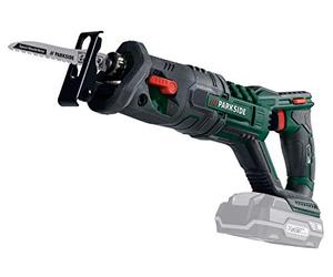 Scie sabre PSSA 20-Li A1 x 20v team Parkside (Sans batterie et chargeur) 152 mm