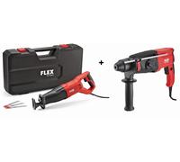 Scie sabre RS 11-28 + Marteau perforateur CHE 2-28 SDS Plus FLEX - 506028
