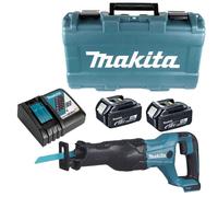 Scie sabre sans fil 18V LXT (2x3,0 Ah) dans coffret - MAKITA DJR186RFE