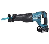 Makita DJR186RTE Scie récipro à batteries 18V Li-Ion set (2x batterie 5,0Ah) dans coffret - changement rapide - variable
