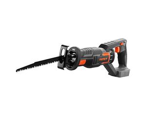 Scie sabre sans fil 20V FUXTEC FX-E1SS20 Scie électrique Li-Ion - batterie et chargeur non inclus, sciage du bois jusqu'à 150mm - lame de scie interchangeable