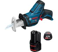 Scie sabre sans fil Bosch GSA 12V-14 / 1x batterie 2,0 Ah