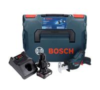 Scie sabre sans fil - Bosch - GSA 12V-14 - Compacte - 2 Batteries 6,0 Ah - Chargeur GAL 1230