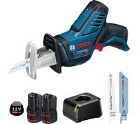 Scie sabre sans fil GSA 12V-14 Bosch / 2x batterie 3,0 Ah + chargeur