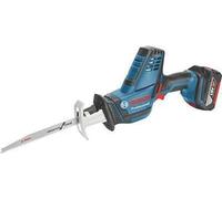 Scie sabre sans fil GSA 18 V-Li C Bosch 2x ProCORE18V 4.0Ah +GAL18V-40 (63896+61462)