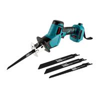 Scie sabre sans fil - ONEVAN - ONEVAN - Compatible Makita 18V (série B) - Coupe 50 mm - 4 lames