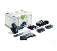 Scie sans fil pour matériaux isolants ISC 240 HPC 4,0 EBI-Plus - FESTOOL - avec 2 batteries 18V 4.0 Ah - chargeur - lame - systaine