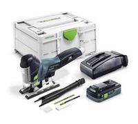 Scie sauteuse sans fil Carvex PSC 420 EBI-Plus + 1 batterie 4Ah + chargeur rapide + systainer