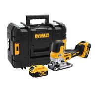 Scie sauteuse 18V XR (2x5,0 Ah) en coffret TSTAK - DEWALT DCS335P2