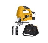 Scie sauteuse 570W + 5 lames bois + Sacoche à outils