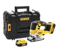 Scie sauteuse brushless 18V XR + 2 batteries 5 Ah + chargeur + coffret Tstak - DEWALT - DCS334P2-QW