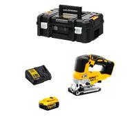 Scie Sauteuse DeWALT DCS334P1T (1 x 5,0 Ah + DCB115 + TSTAK II)