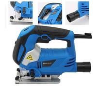 Scie sauteuse électrique 800W avec guide laser lumière LED action pendulaire 6 vitesses variables 3000rpm