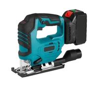 Scie Sauteuse Électrique Sans Fil, Courbe, Outil De Coupe For Le Travail Du Bois Coupe PréCise(Without Battery)