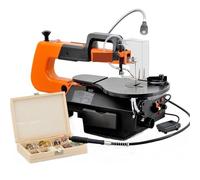 Scie sauteuse électrique, scie à fil for le travail du bois, machine à sculpter, machine de découpe for menuiserie à vitesse réglable, scie circulaire sur table Instrument de mesure