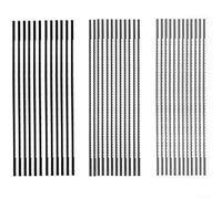 Scie sauteuse en acier à haute teneur en carbone de 12,7 cm conçue pour les systèmes de montage à extrémité plate utilisés dans les applications de scie à chantourner (36 pièces)