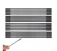 Scie sauteuse en acier à haute teneur en carbone de 12,7 cm conçue pour les systèmes de montage à extrémité plate utilisés dans les applications de scie à chantourner (20 pièces)