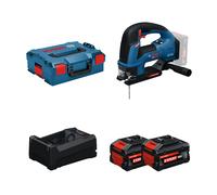 Scie sauteuse EXPERT EXST18V-155B + 2 Batteries EXPERT 5,5 Ah + 1 Chargeur GAL 12V/18V-80 BOSCH