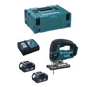 Scie Sauteuse MAKITA DJV180RTJ (2 x 5,0 Ah + DC18RC + MAKPAC 2)