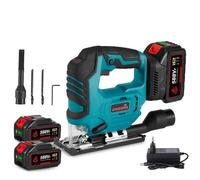 Scie sauteuse - ONEVAN - ONEVAN - Sans fil 20V - 5 vitesses - 2x3Ah batteries