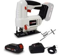 Scie sauteuse pendulaire à batterie 20V - X-Performer XPJS20LI - Incli. 0-45° - Bois-Acier + Batterie 4 Ah et chargeur