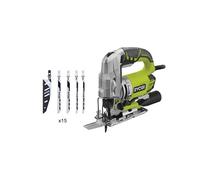 Scie sauteuse pendulaire RYOBI - 680 W - 15 lames - 105 mm - RJS1050-KA15