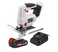 Scie sauteuse pendulaire - X-PERFORMER - XPJS20LI - 20V max - Batterie 2Ah - Inclinaison 0-45°