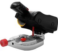 Scie sauteuse pour la découpe du métal, vitesse maximale de 6000 tr/min, angle de coupe réglable de 0 à 45°, poids léger de 1,5 kg, design compact